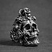 Vintage Biker Skull Ring Men's Death Head Skull Ring