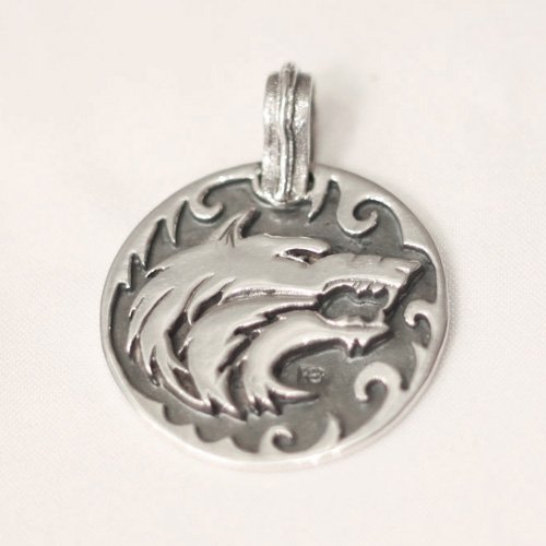 Celtic Wolf Pendant Norse Wolf Necklace
