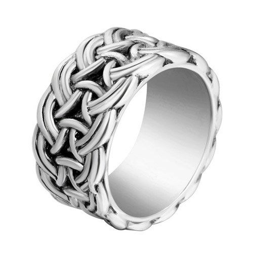 Celtic Knot Ring Pagan Norse Band Ring