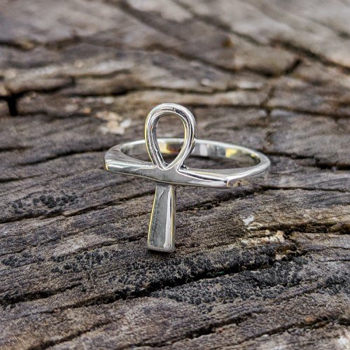 Ankh Ring Key of Life Ring Egyptian Cross - Egyptian Ring