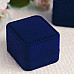 Luxury Velvet Ring Box, Multi Colors, 6x5x4cm
