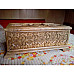 Religious Hand Carved Wooden Box Keepsake Box