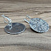 4 Piece Jewelry Set, 925 Sterling Silver - Pendant, Earrings, Bracelet and Ring
