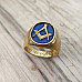 Blue Lodge Masonic Ring Enamel Master Mason Ring