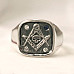 Custom Masonic Ring Blue Lodge Masonic Ring Diamonds