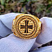 Knights Templar Ring Crusader Cross Maltese Cross Ring