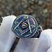 Masonic Ring Vintage Blue Lodge Masonic Ring Eye of Providence