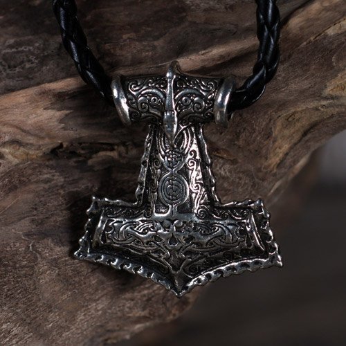 Mjolnir Pendant Norse Viking Thors Hammer Pendant