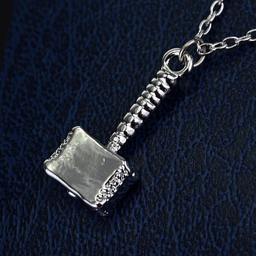 Thor's Hammer Pendant Mjolnir Necklace