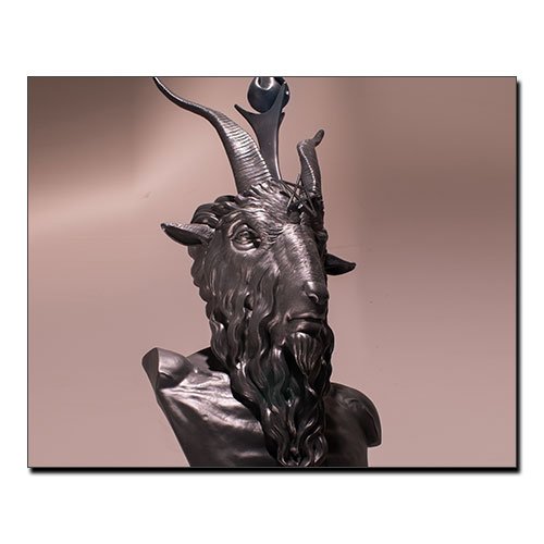 The Goat of Mendes Occult Canvas Print