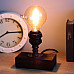 Steampunk Bedside Pipe Lamp Industrial Loft Style Night Lamp