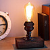Steampunk Bedside Pipe Lamp Loft Style Industrial Night Lamp