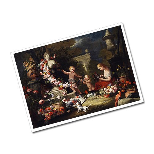 Abraham Brueghel Artwork Greeting Card Postcard