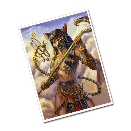 Egyptian Goddess Bastet Greeting Card Postcard