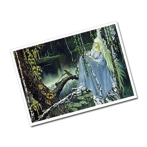 Konstantin Vasilievich Mermaid Norse Greeting Card Postcard