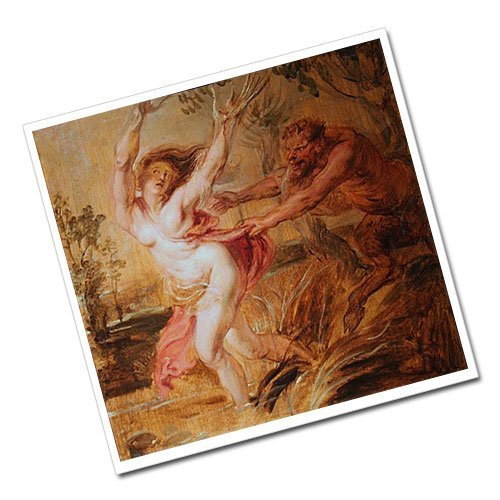Peter Paul Rubens - Pan et syrinx Greeting Card Postcard