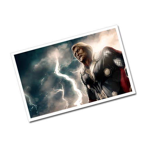 Thor God of Thunder Greeting Card Postcard
