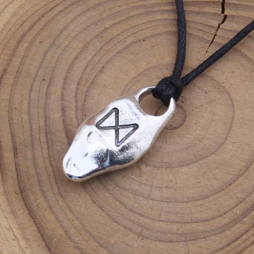 Viking Rune Pendant Elder Futhark - Dagaz Rune