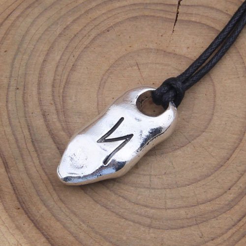 Viking Rune Pendant Elder Futhark - Sowilo Rune
