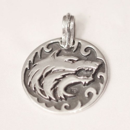 Viking Wolf Pendant Norse Wolf Necklace