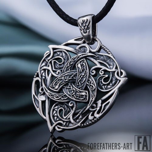 Odin Horn Pendant Viking Norse Jewelry Odin's Triple Horn