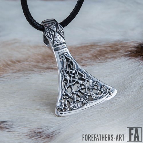 Viking Axe Pendant Perun Axe Norse Necklace Viking Jewelry