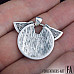 Viking Pendant Norse Shield with Crossed Axes Norse Necklace