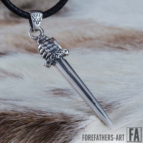 Viking Sword Pendant Viking Norse Necklace