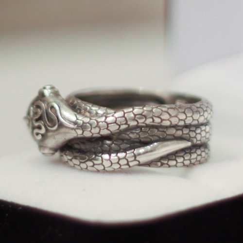 Ouroboros Snake Norse Ring Jormungand Ring