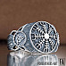 Helm of Awe with Trinity Knot Ring Viking Celtic Ring