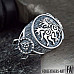 Sleipnir and Trinity Knot Viking Ring Celtic Norse Ring