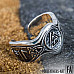 Valknut Ring Hail Odin Viking Runes Norse Jewelry