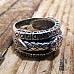Ouroboros Snake Ring Wiccan Evil Eye Ring