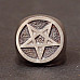 Pentacle Ring Occult Ring Classic Oval Satanic Ring