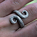 Serpent Ring Snake Wiccan Ring Vintage