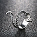 Snake Ring Silver Animal Jewelry