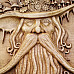 Norse Wood Carving The Greenman Green Knight Woodwork Wall Decoration