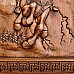 Pagan Wood Carving Perun The God of Thunder and Lighting