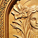 Pagan Wood Carving Woodwork Wall Art Decoration
