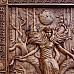 Slavic Goddess Pagan Wood Carving Wall Art Decoration