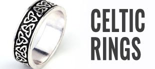 Celtic Rings Sterling Silver Celtic Rings