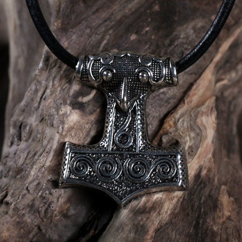 Mjolnir Pendant Norse Thors Hammer Pendant | Forefathers-Art